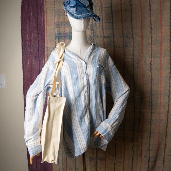 Upcycled handmade carhartt canvas tote - Picture 3 of 8